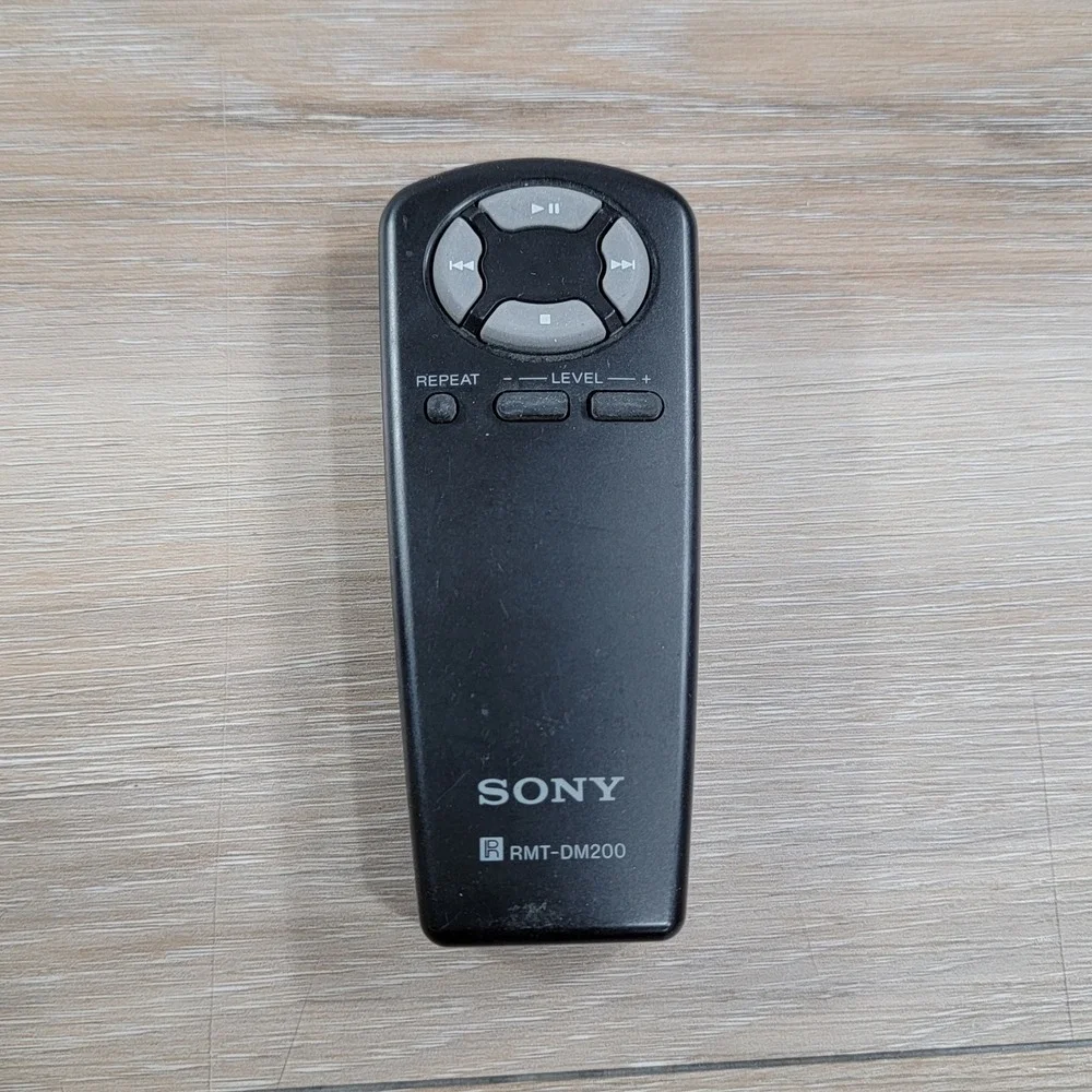 Sony RMT-DM200 Remote Control Genuine OEM Black Audio Media Player Controller